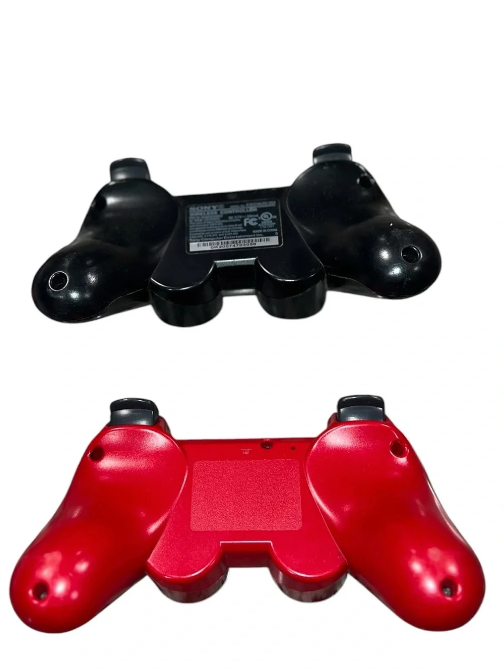 Sony Black and Red Dual PlayStation‎ Controllers - Picture 2 of 2